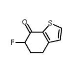 CAS 登录号：339056-43-8， 6-氟-5,6-二氢-1-苯并噻吩-7(4H)-酮
