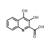 CAS#: 33925-79-0， 3,4-Dihydroxy-2-Quinolinecarboxylic Acid