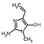 CAS#: 339345-74-3， 2-Amino-1-Methyl-4-Vinyl-1H-Imidazol-5-Ol