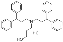 CAS#: 33979-27-0， 3-(Bis(3,3-Diphenylpropyl)Amino)Propan-1-Ol Hydrochloride