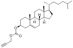 CAS 登录号：33985-07-8， 胆固醇 2-丙炔-1-基碳酸酯