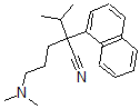 CAS 登录号：3399-36-8， 5-二甲基氨基-2-萘-1-基-2-丙-2-基戊腈
