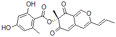 CAS#: 3403-71-2， [(7R)-7-Methyl-6,8-Dioxo-3-[(E)-Prop-1-Enyl]Isochromen-7-Yl] 2,4-Dihydroxy-6-Methylbenzoate