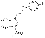 CAS#: 340318-78-7， 1-[2-(4-Fluorophenoxy)Ethyl]-1H-Indole-3-Carbaldehyde