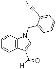 CAS#: 340319-15-5， 2-[(3-Formyl-1H-indol-1-yl)methyl]-benzonitrile