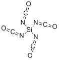 structure of CAS# 3410-77-3, Silicon Tetraisocyanate