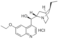 结构式 CAS# 3413-58-9, 乙基氢化铜色树碱盐酸盐