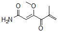 CAS#: 34138-28-8， (2Z)-3-Methoxy-5-Methyl-4-Oxohexa-2,5-Dienamide
