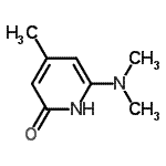 CAS 登录号：34154-07-9， 6-(二甲基氨基)-4-甲基-2(1H)-吡啶酮