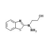 CAS#: 34173-38-1， 2-[1-(1,3-Benzothiazol-2-Yl)Hydrazino]Ethanol