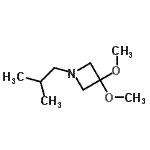 CAS#: 341978-92-5， 1-Isobutyl-3,3-Dimethoxyazetidine