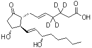CAS#: 34210-10-1， (5Z,11alpha,13E,15S)-11,15-Dihydroxy-9-Oxo(3,3,4,4-<Sup>2</Sup>H<Sub>4</Sub>)Prosta-5,13-Dien-1-Oic Acid