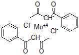 CAS#: 34227-93-5， Dichlorobis(1-phenylbutane-1,3-dionato)molybdenum(IV)