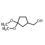 CAS#: 342402-72-6， (3,3-Dimethoxycyclopentyl)Methanol