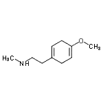 CAS#: 342403-35-4， 2-(4-Methoxy-1,4-Cyclohexadien-1-Yl)-N-Methylethanamine