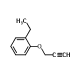 CAS#: 342403-44-5， 1-Ethyl-2-(2-Propyn-1-Yloxy)Benzene