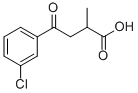 CAS#: 34243-96-4， 2-Methyl-4-Oxo-4-(3'-Chlorophenyl)Butyric Acid