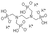 CAS#: 34274-30-1， [Ethylenebis[Nitrilobis(Methylene)]]Tetrakisphosphonic Acid, Potassium Salt