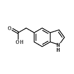 CAS#: 34298-84-5， 1H-Indol-5-Ylacetic Acid