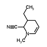 CAS#: 343270-77-9， 3-Ethyl-1-Methyl-1,2,3,4-Tetrahydro-2-Pyridinecarbonitrile