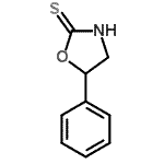 CAS#: 3433-15-6， 5-Phenyl-1,3-Oxazolidine-2-Thione
