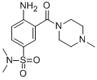 CAS#: 3436-11-1， 4-Amino-N,N-Dimethyl-3-(4-Methylpiperazine-1-Carbonyl)Benzenesulfonamide