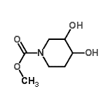 CAS#: 343786-81-2， Methyl 3,4-Dihydroxy-1-Piperidinecarboxylate