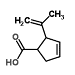 CAS#: 343865-05-4， 2-Isopropenyl-3-Cyclopentene-1-Carboxylic Acid