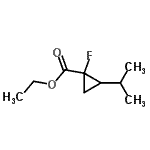 CAS#: 343867-06-1， Ethyl 1-Fluoro-2-Isopropylcyclopropanecarboxylate