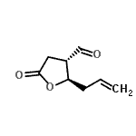 CAS#: 343984-01-0， (2R,3S)-2-Allyl-5-Oxotetrahydro-3-Furancarbaldehyde