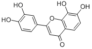结构式 CAS# 3440-24-2, 3',4',7,8-四羟基黄酮