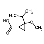 CAS#: 344294-24-2， 2-Isopropyl-2-Methoxycyclopropanecarboxylic Acid