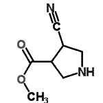 CAS#: 344294-42-4， Methyl 4-Cyano-3-Pyrrolidinecarboxylate