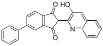 CAS 登录号:34432-91-2, 2-(3-羟基喹啉-2-基)-5-苯基茚-1,3-二酮