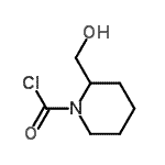 CAS#: 344326-76-7， 2-(Hydroxymethyl)-1-Piperidinecarbonyl Chloride