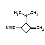 CAS#: 344353-68-0， 2-(Dimethylamino)-3-Methylenecyclobutanecarbonitrile