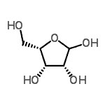 CAS#: 34436-17-4， L-Lyxofuranose