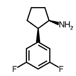 CAS#: 344463-37-2， (1R,2R)-2-(3,5-Difluorophenyl)Cyclopentanamine
