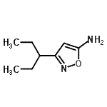 CAS#: 344746-40-3， 3-(3-Pentanyl)-1,2-Oxazol-5-Amine