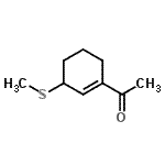 CAS 登录号：344747-18-8， 1-[3-(甲硫基)-1-环己烯-1-基]乙酮