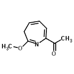 CAS 登录号：344751-54-8， 1-(2-甲氧基-3H-氮杂卓-7-基)乙酮