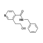 CAS#: 345311-05-9， N-Benzyl-3-(2-Hydroxyethyl)Isonicotinamide