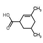 CAS#: 34564-59-5， 3,5-Dimethyl-2-Cyclohexene-1-Carboxylic Acid