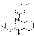 CAS#: 345905-88-6， Bis(2-Methyl-2-Propanyl) (1R,2R)-1,2-Cyclohexanediylbiscarbamate