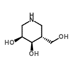 CAS#: 346408-24-0， (3S,4R,5R)-5-(Hydroxymethyl)-3,4-Piperidinediol