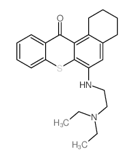 CAS#: 34667-48-6， 6-(2-Diethylaminoethylamino)-1,2,3,4-Tetrahydrobenzo[a]Thioxanthen-12-One