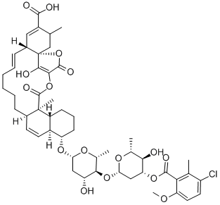 结构式 CAS# 34707-92-1, 氯丝菌素
