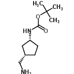 CAS#: 347185-71-1， 2-Methyl-2-Propanyl [(1R,3S)-3-(Aminomethyl)Cyclopentyl]Carbamate