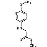 CAS#: 347187-25-1， Methyl N-(6-Methoxy-3-Pyridinyl)Glycinate