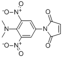 structure of CAS# 3475-74-9, N-(4-Dimethylamino-3,5-Dinitrophenyl)Maleimide;1-(4-Dimethylamino-3,5-Dinitro-Phenyl)Pyrrole-2,5-Dione;1-(4-Dimethylamino-3,5-Dinitro-Phenyl)-3-Pyrroline-2,5-Quinone;Nsc90450